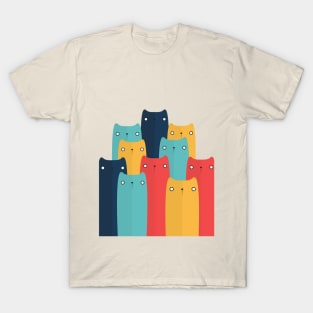 Cat Rainbow Kitten T-Shirt